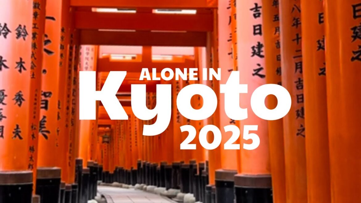 Alone in Kyoto 🇯🇵 | Solo Travel in Japan’s Most Beautiful City (July 2025)