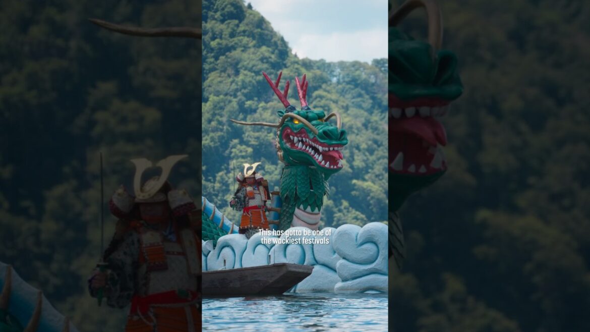 Samurai vs. Dragon Festival on Lake Numazawa… ⚔️ Samurai vs. Dragon Festival on Lake Numazawa… ⚔️