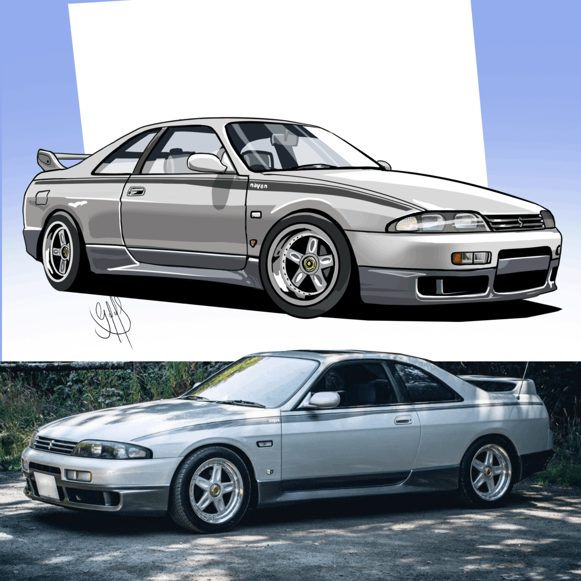 R33 Skyline GTS-T from @Letchy