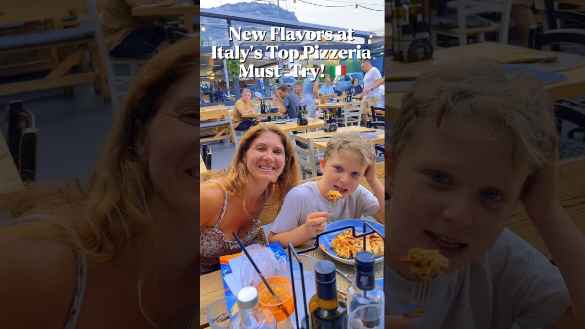 Trying New Dishes at Our Favorite Italian Restaurant! 🇮🇹🍝#travelshorts #italytravel