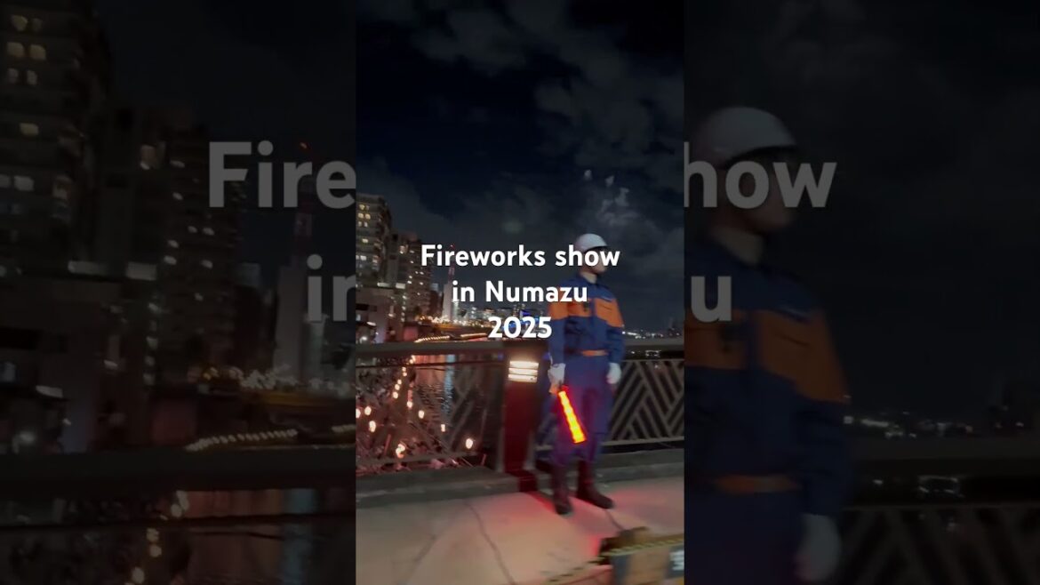2025年 沼津市花火大会 Fireworks show in Numazu 2025 pt1 #fireworks #summer