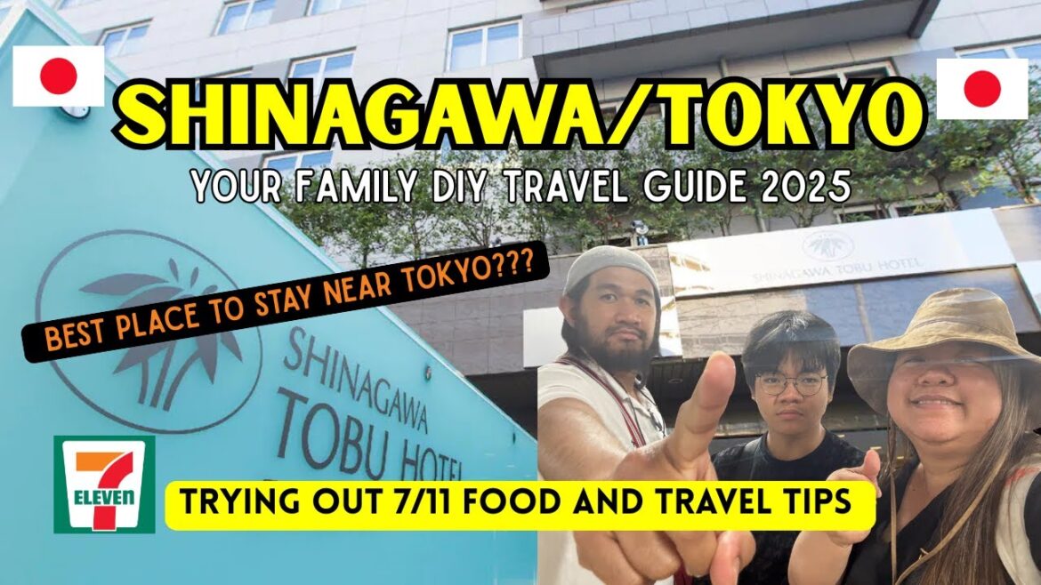 First Time in Tokyo? Stay in Shinagawa! (7-Eleven Food & Travel Hacks)