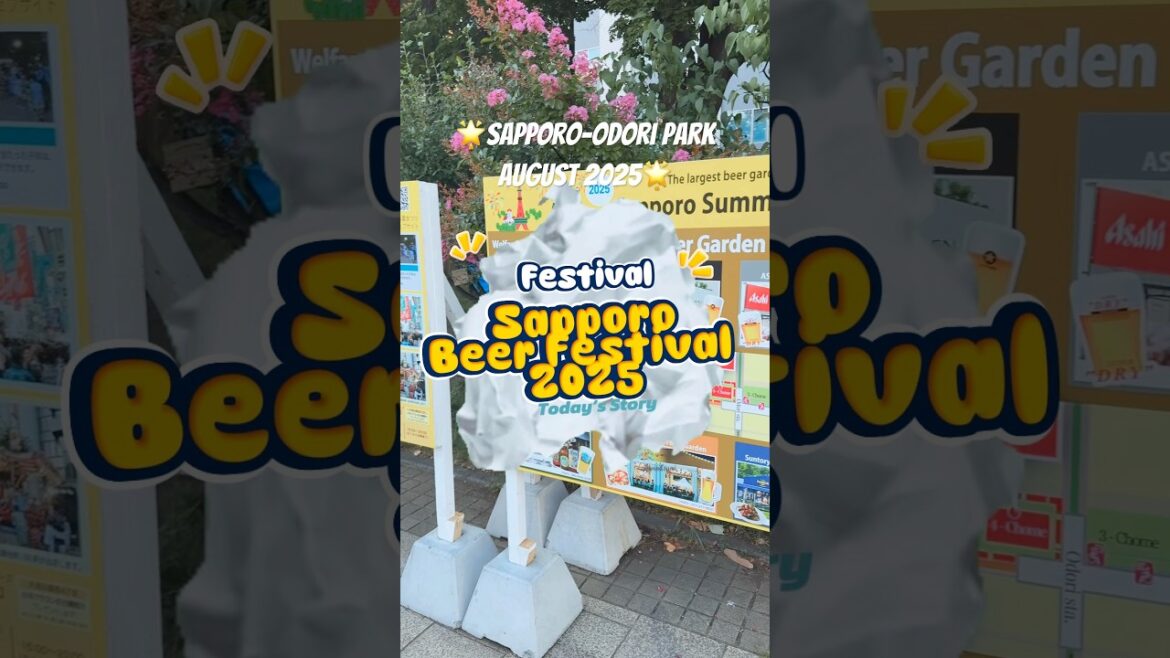 😍That was fun at #Sapporo Beer #Festival See you next year!