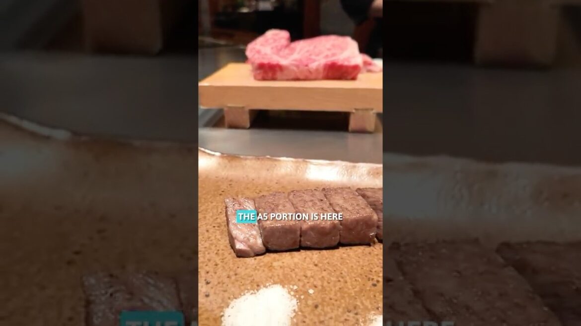 First Time Trying Kobe Beef | $150 Japanese Wagyu Teppanyaki Restaurant in Japan