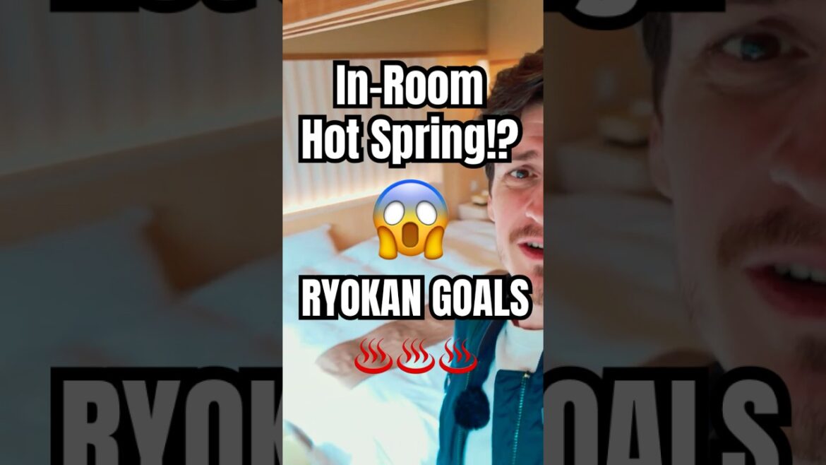 Private Onsen in Japan? This One’s Next Level! #shorts