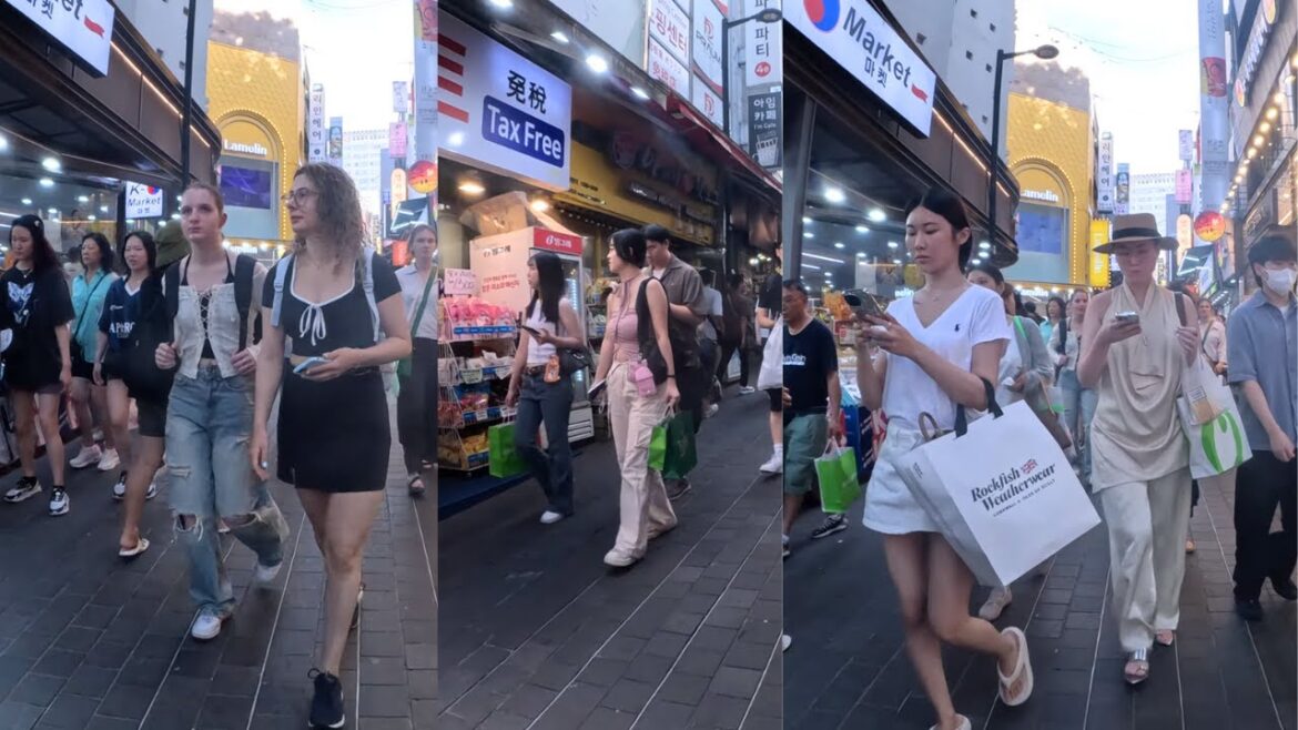 466😊 4KUltra-Wide 👉 Exploring Myeongdong Street Food | Seoul Korea Walking Tour 466😊 4KUltra-Wide 👉 Exploring Myeongdong Street Food | Seoul Korea Walking Tour