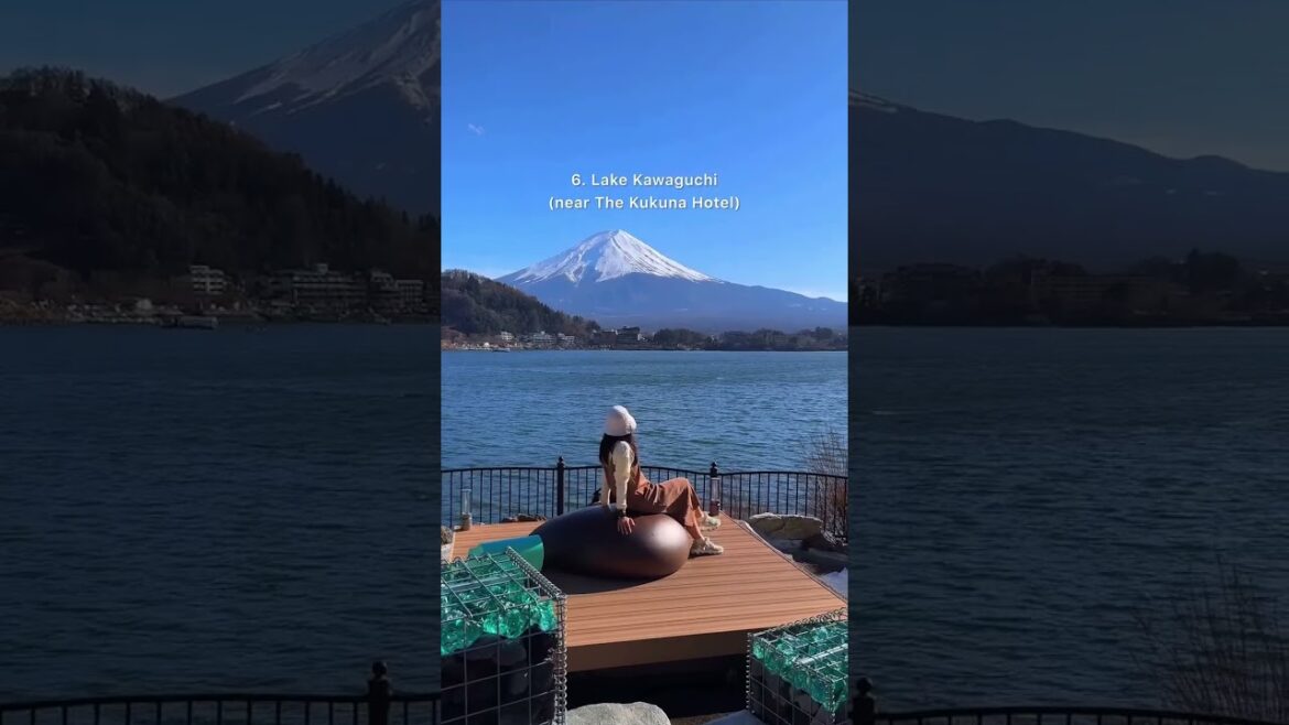 Mount Fuji magic in every frame. A trip to Japan isn’t complete without seeing this iconic peak