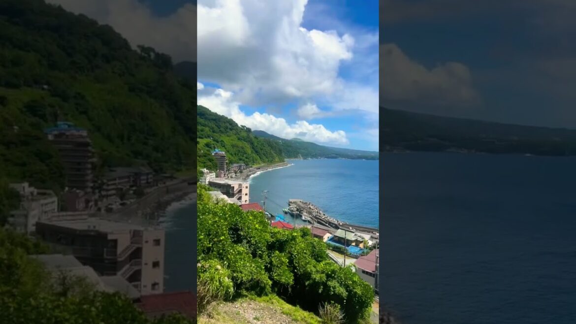 Ito beach #beachvibes#japan#blog#travel#utubeshorts#seaview#hillsview#summer#shizuoka#bluesky#fyp