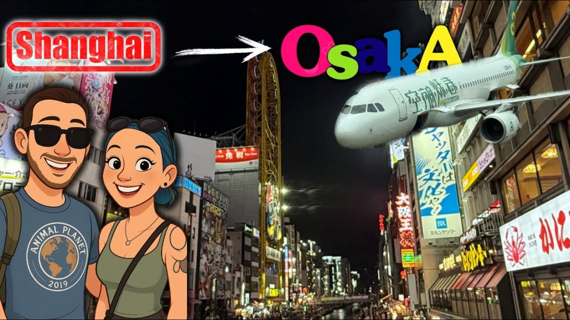 REISE von SHANGHAI nach OSAKA! UNGLAUBLICHES RIESENRAD! | Mission ASIA: Tag 5