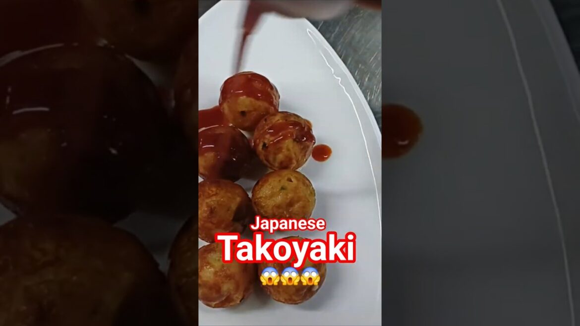 Japanese Street Food Takoyaki | Takoyaki Recipe #viralvideo #shortvideo #Takoyaki #food