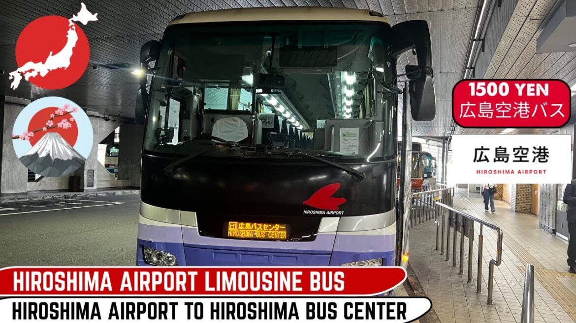 Hiroshima Airport Limousine Bus Guide ๐ | Easy City Transfer for Tourists Hiroshima Airport Limousine Bus Guide ๐ | Easy City Transfer for Tourists