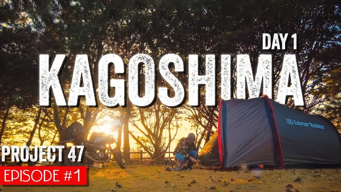 Project 47 Ep. #1 | Entering Kagoshima – Coastal Roads, Waterfalls & First Camp