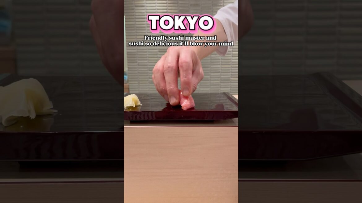 Have you ever tried the best nigiri zushi in Tokyo?🍣 #japanesefood #tokyo2025 #sushi #privatetour