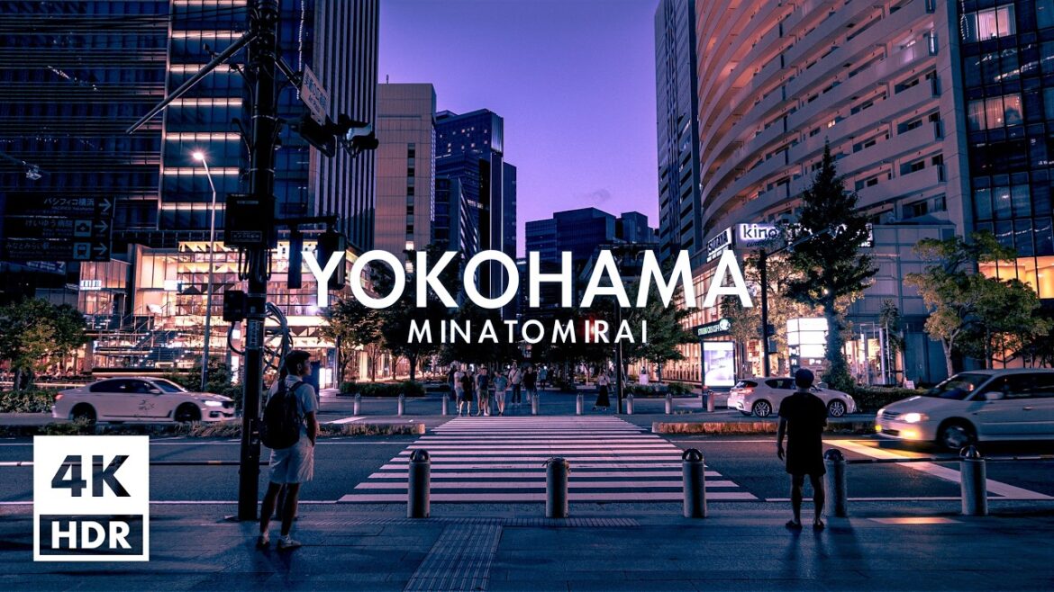 Twilight at Minatomirai, Yokohama | 4K HDR Binaural Urban Sounds【Jul 20, 2025】 Twilight at Minatomirai, Yokohama | 4K HDR Binaural Urban Sounds【Jul 20, 2025】