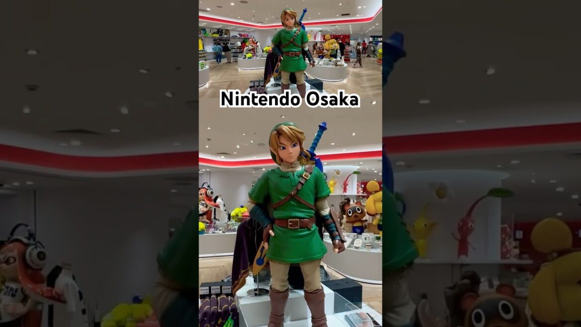 Nintendo Store in Osaka Japan