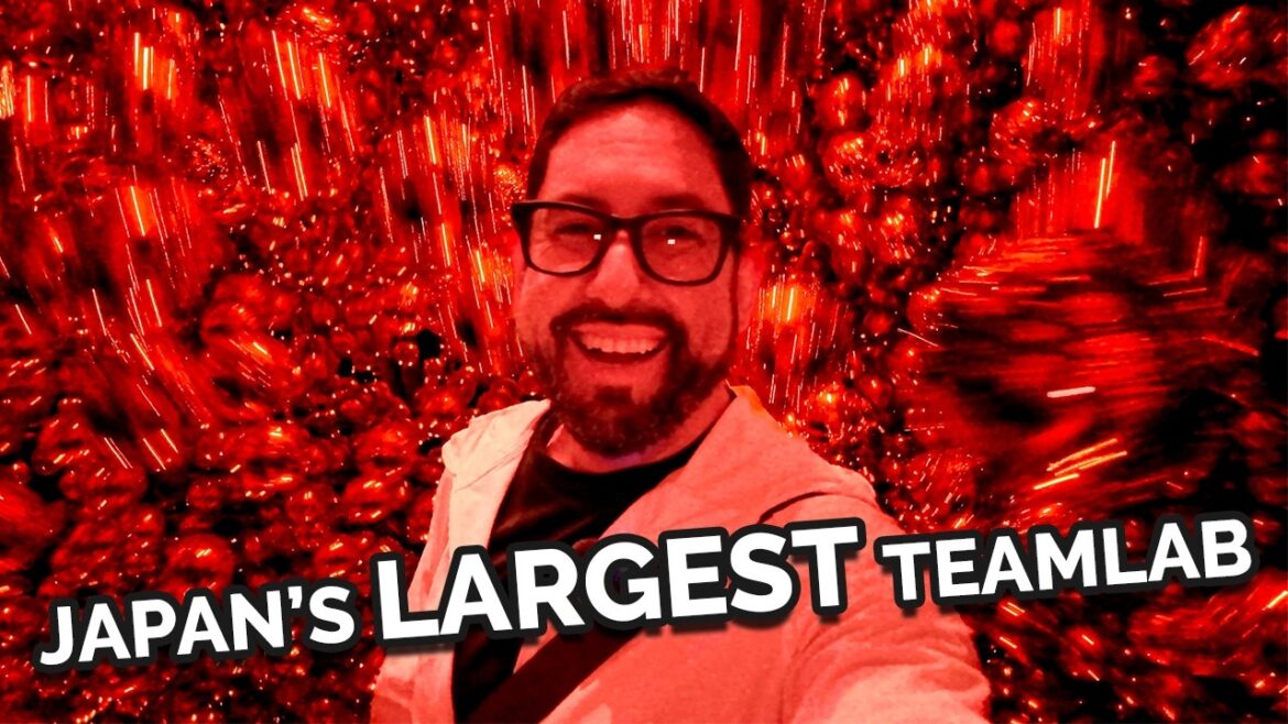 Kyoto has Japan’s NEWEST & BIGGEST teamLab!