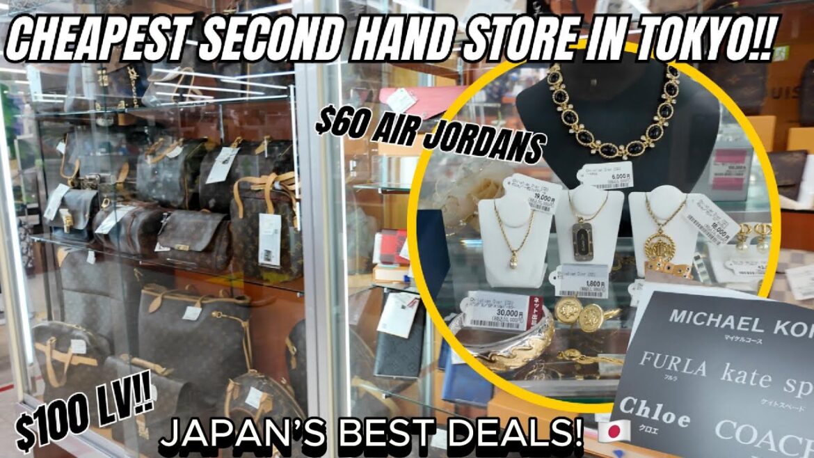 😳 TOKYO JAPAN THRIFT STORE | BEST BUDGET SHOPPING IN JAPAN 2025! 🇯🇵 #travel #thift #japan #shorts