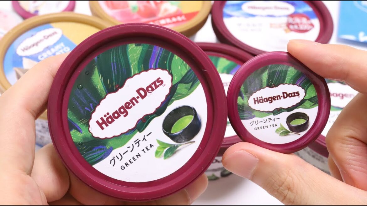 Haagen-Dazs Ice Creams and Freebie Button Badge