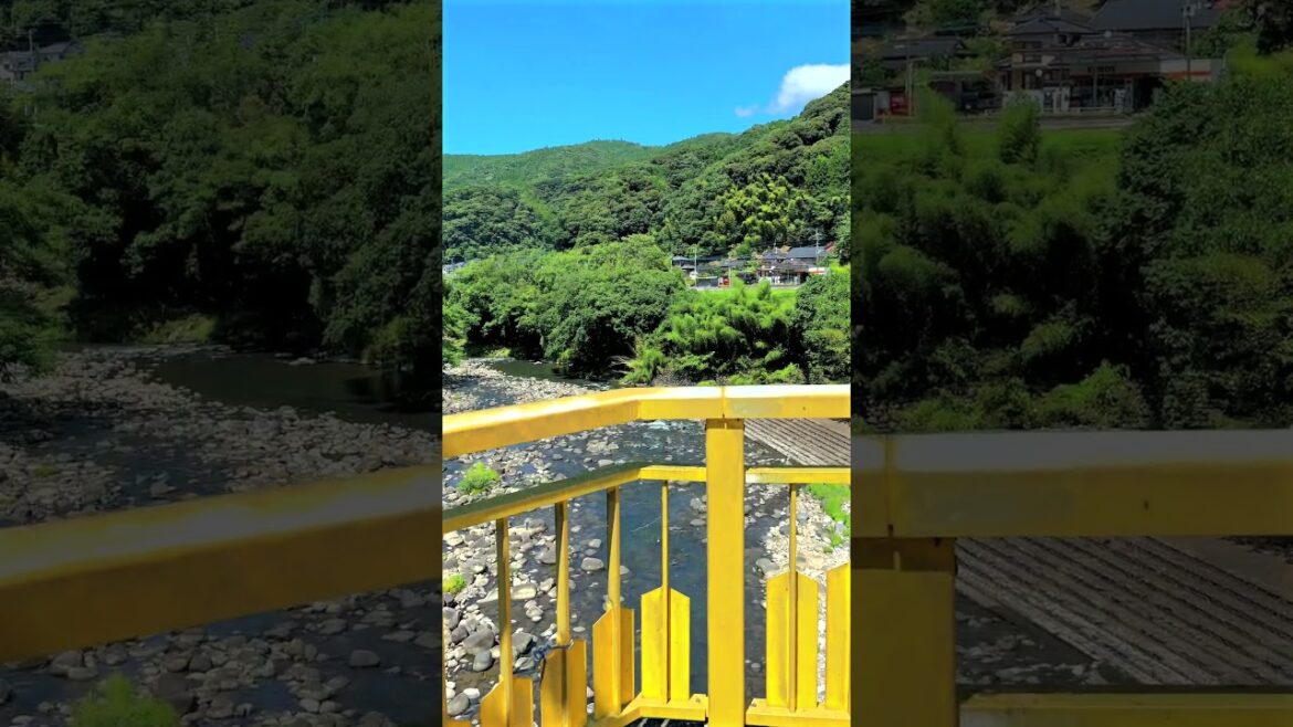 A Bridge Over an Abandoned Railway Line: Fukagawa, Minamata, Kumamoto, Japan #japanesecountryside