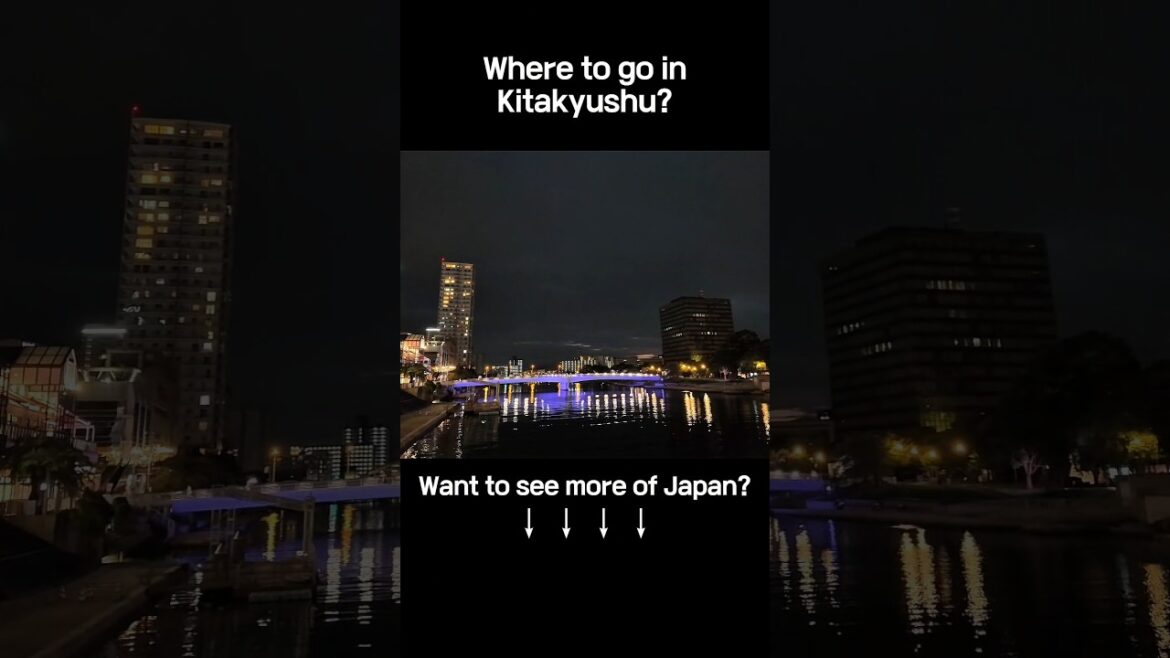 Kokura at Night A Beautiful WalkThrough the City Lights |#KokuraNight #Japan Travel #japantravel