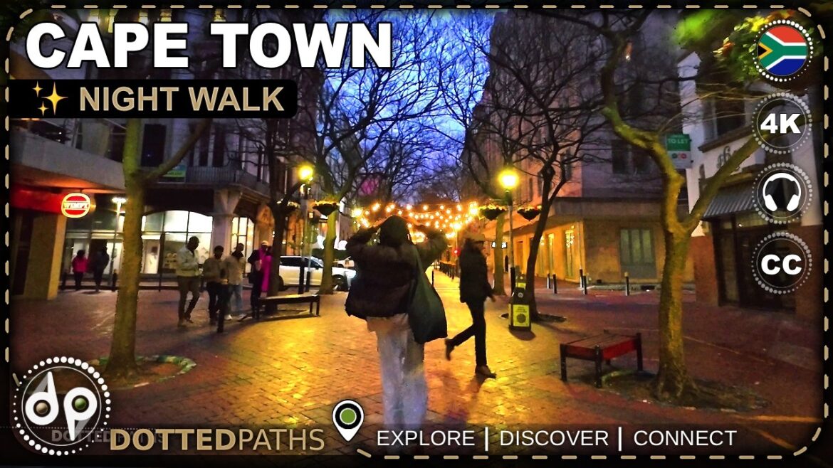 CAPE TOWN 🇿🇦 Stunning Evening Walk | FIRST THURSDAYS: Art & Music Walk to St George’s Cathedral | 4K CAPE TOWN 🇿🇦 Stunning Evening Walk | FIRST THURSDAYS: Art & Music Walk to St George’s Cathedral | 4K