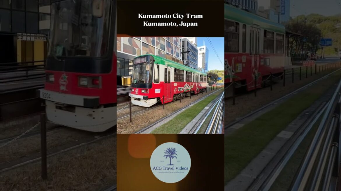 Kumamoto City Tram - Kumamoto, Japan