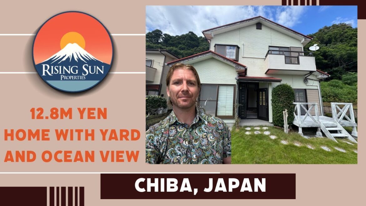 Chiba Japan Home For Sale - Yard and Ocean View