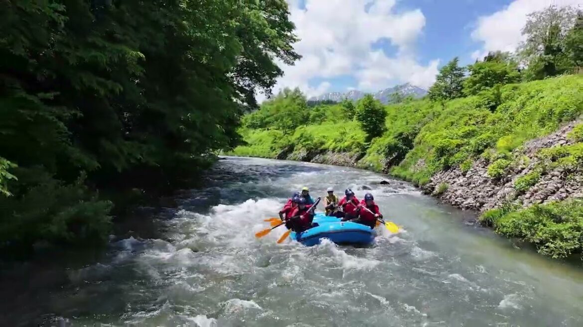 Evergreen Rafting Tours on the Himekawa River