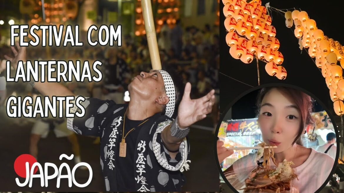 O Festival das Lanternas Gigantes no Japão l 50kg na cabeça! O Festival das Lanternas Gigantes no Japão l 50kg na cabeça!