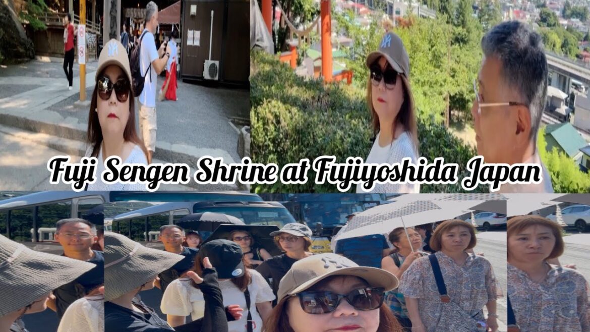 1st time to visit in Fujiyoshida Sengen Shrine #travel #tour #amazing 1st time to visit in Fujiyoshida Sengen Shrine #travel #tour #amazing
