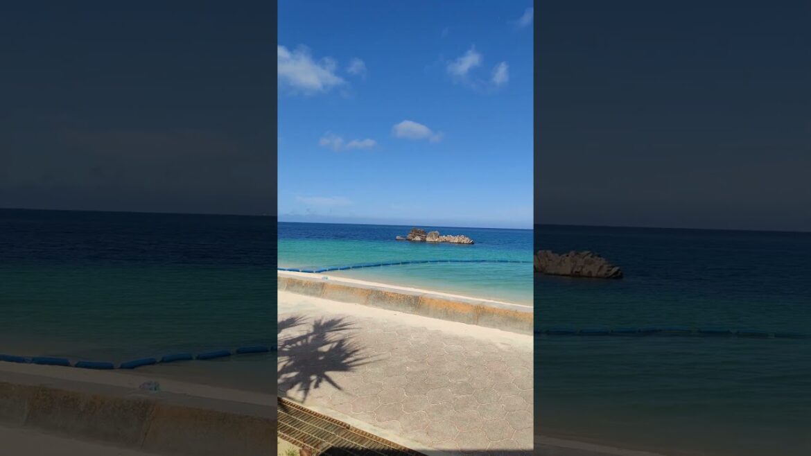 Beach in Okinawa Japan