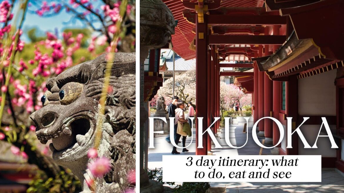 Ultimate Fukuoka 3-Day Itinerary 🇯🇵 | What to Do, Eat & See!