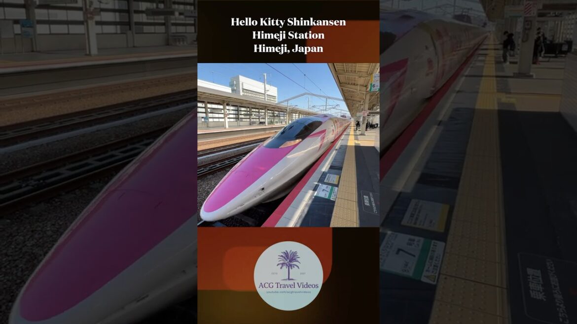 Hello Kitty Shinkansen – Himeji Station – Himeji, Japan Hello Kitty Shinkansen - Himeji Station - Himeji, Japan