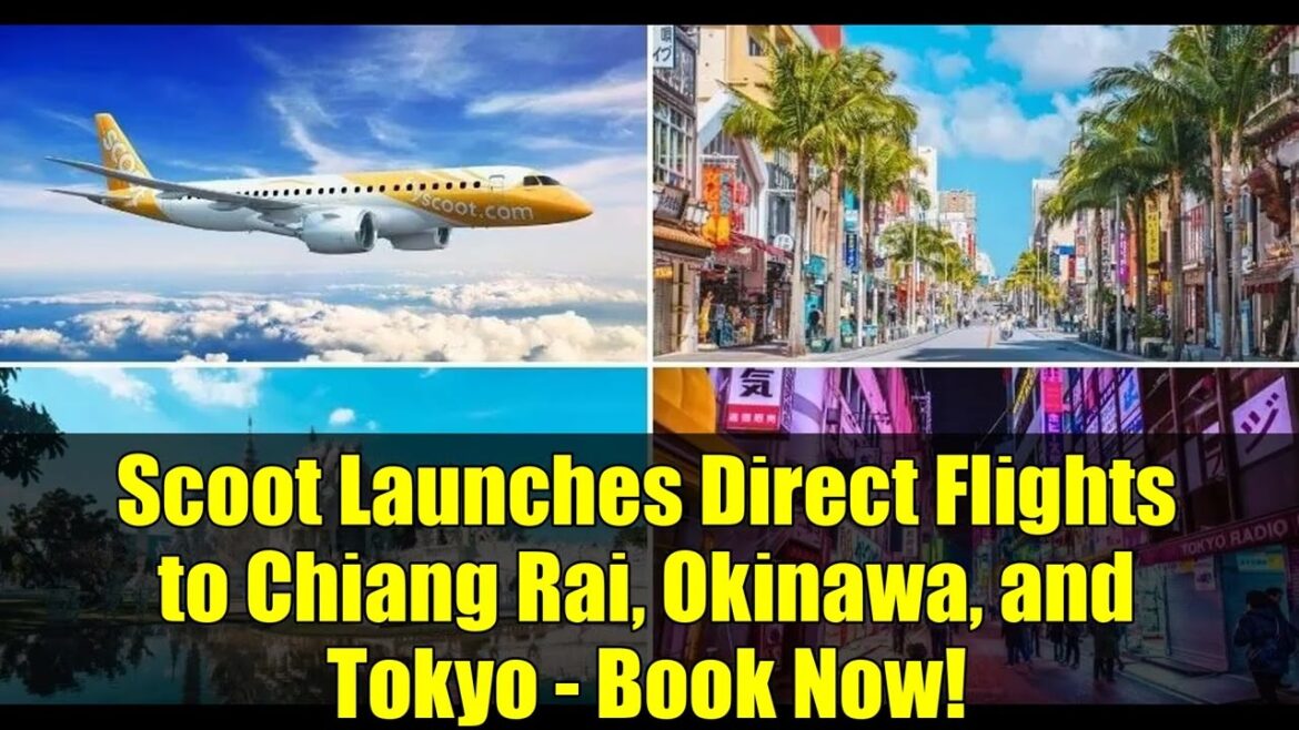 Scoot Launches Direct Flights to Chiang Rai, Okinawa, and Tokyo - Book Now!