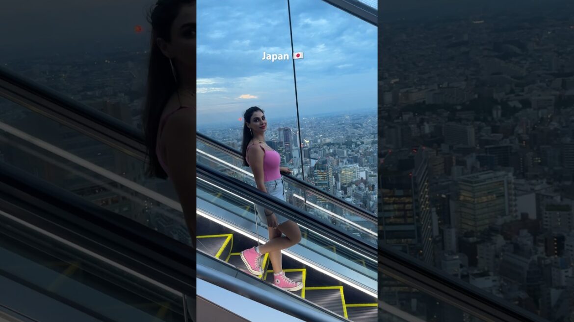 Top places to visit in Tokyo Japan 🇯🇵: Shibuya Sky #japantravel #japanvlog #tokyo #shibuyasky