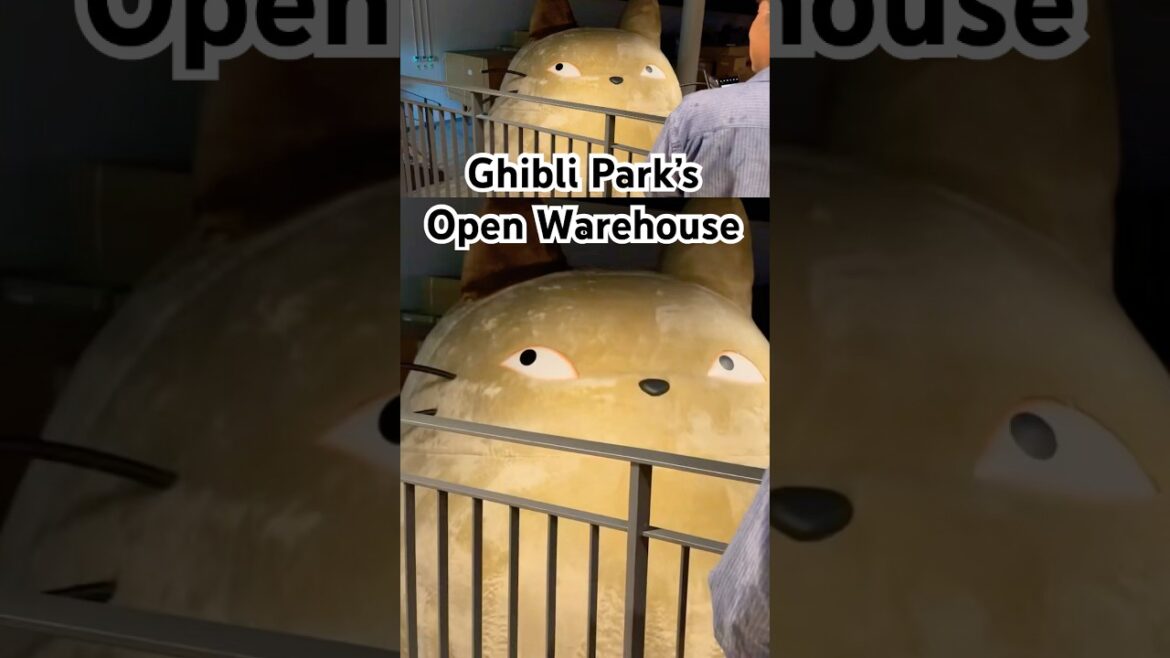 Inside Ghibli Park’s Grand Warehouse Inside Ghibli Park’s Grand Warehouse