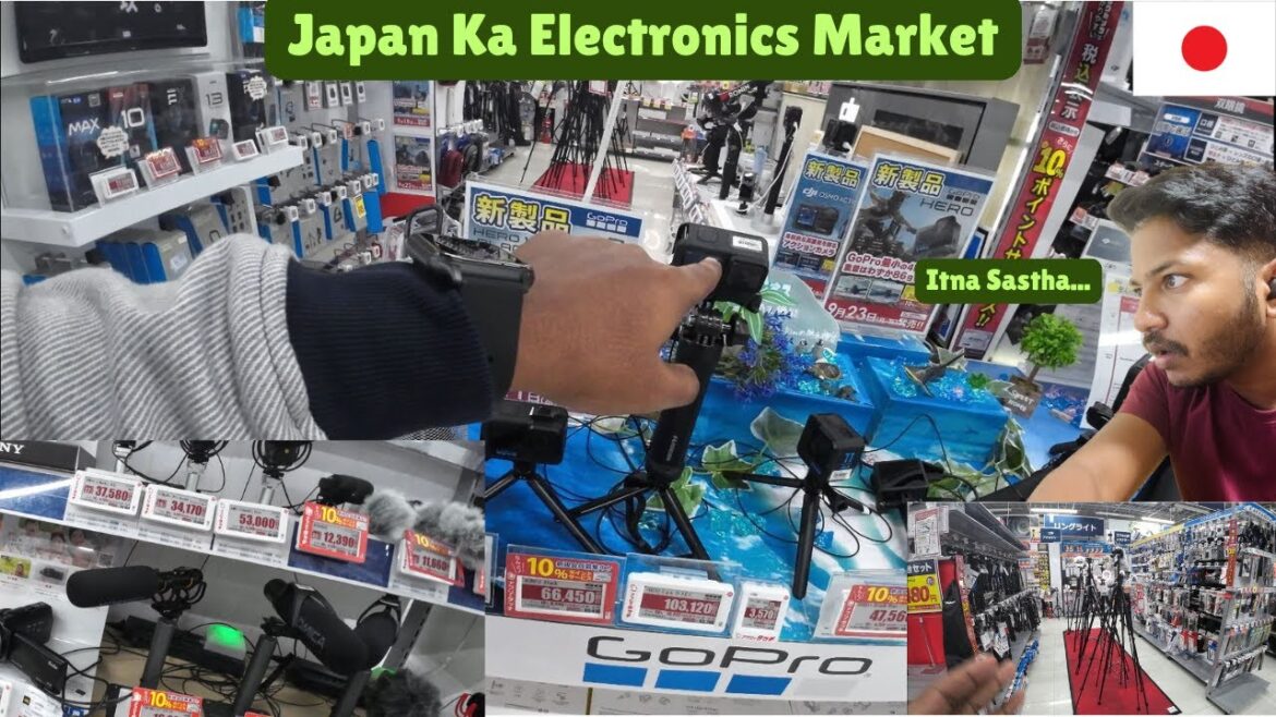 Electronics Market in Japan | GoPro, DJI, Insta360 prices | Indian in Japan | Vlog-1 Electronics Market in Japan | GoPro, DJI, Insta360 prices | Indian in Japan | Vlog-1