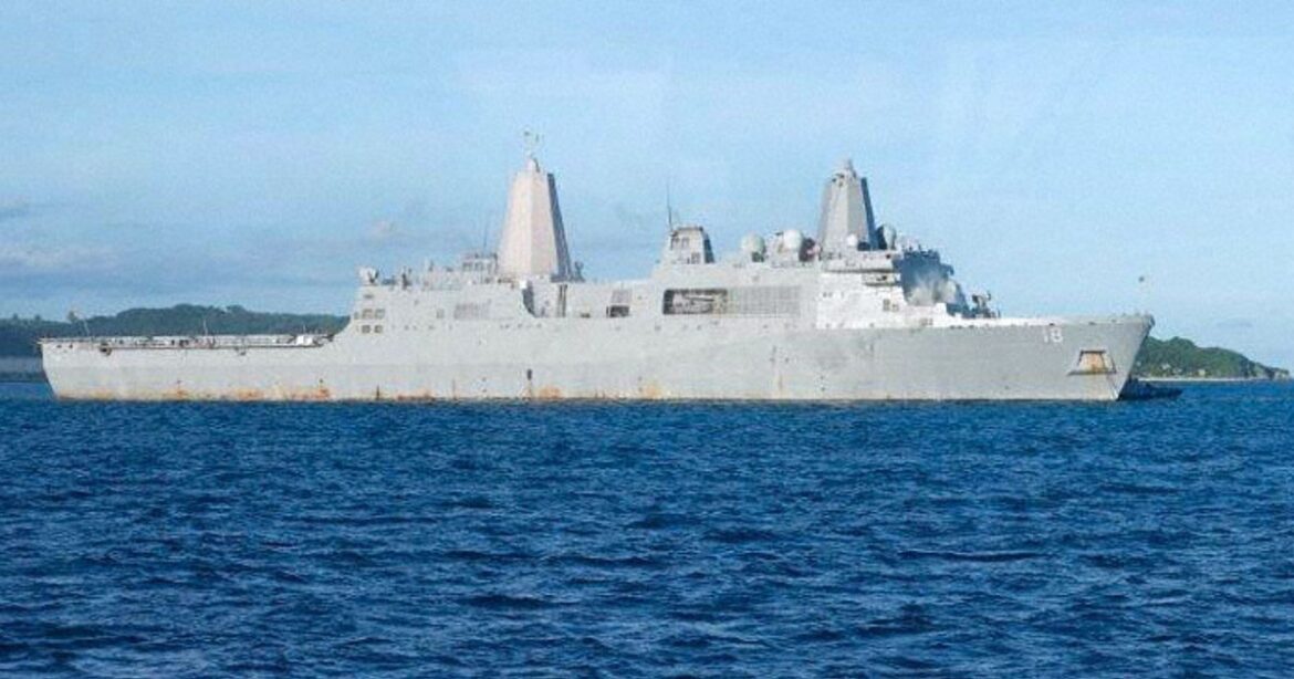 Fire on US military vessel in Okinawa extinguished after 12 hours