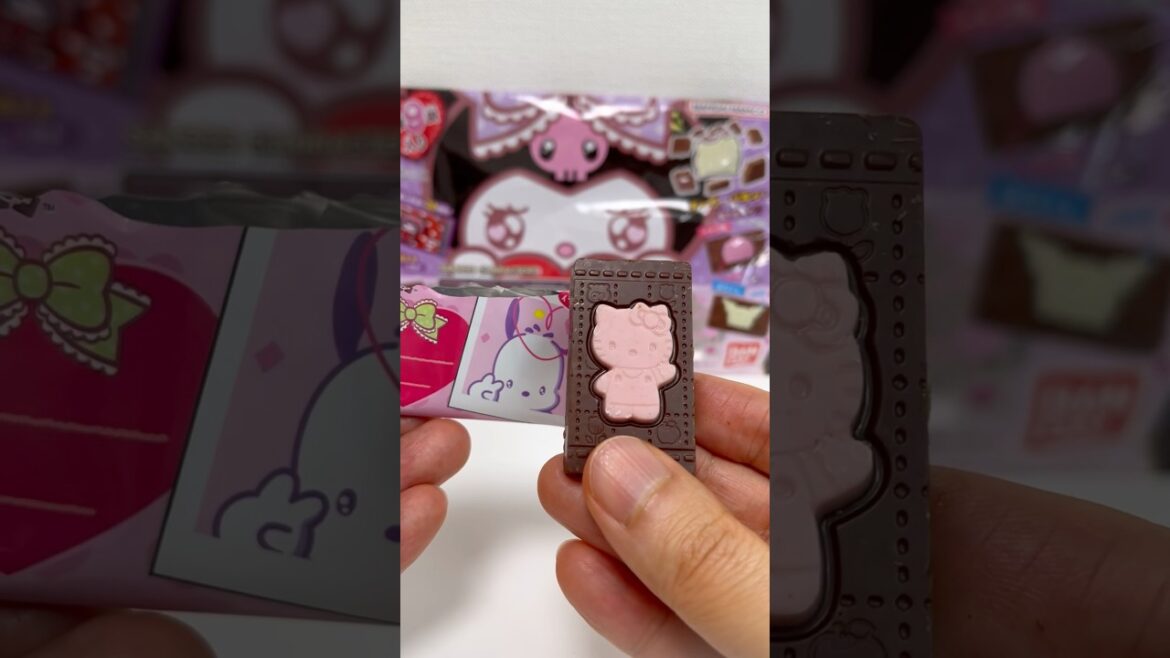 Sanrio Characters Charapaki Chocolate Hello Kitty #shorts