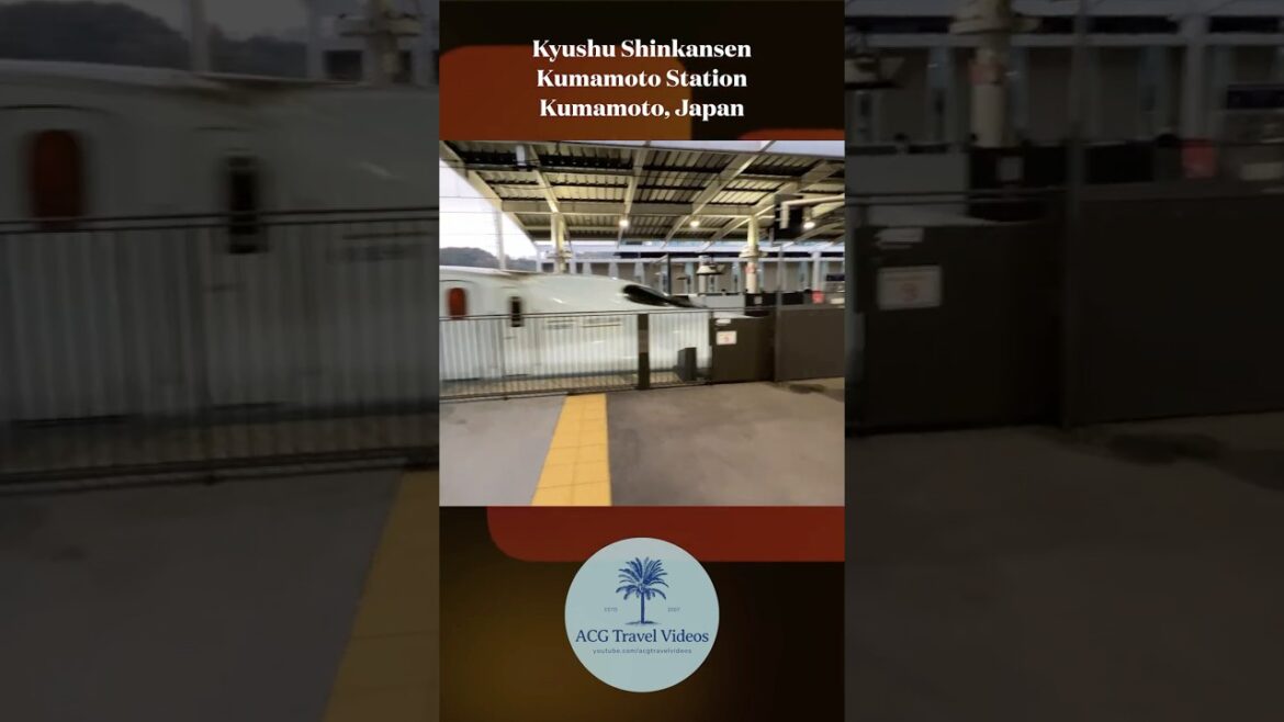 Kyushu Shinkansen – Kumamoto Station – Kumamoto, Japan Kyushu Shinkansen - Kumamoto Station - Kumamoto, Japan