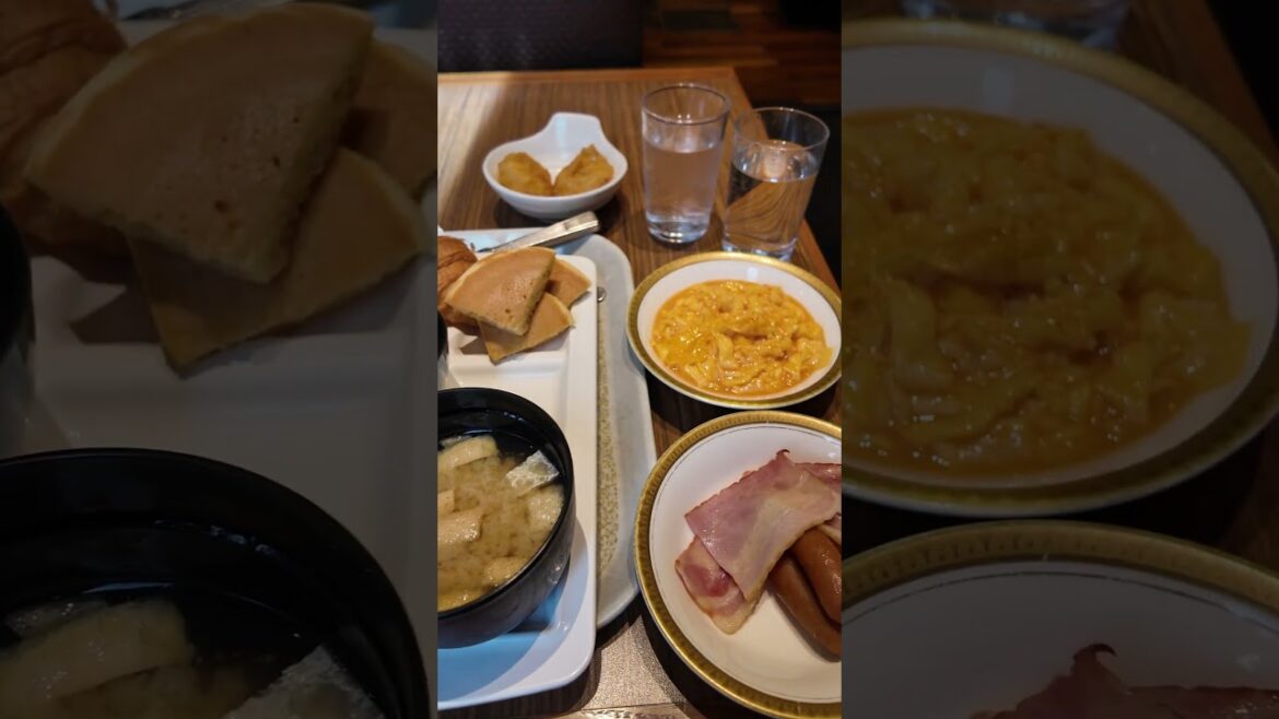 Trying a Japanese Buffet for the First Time #japan #japanesefood  #tokyo