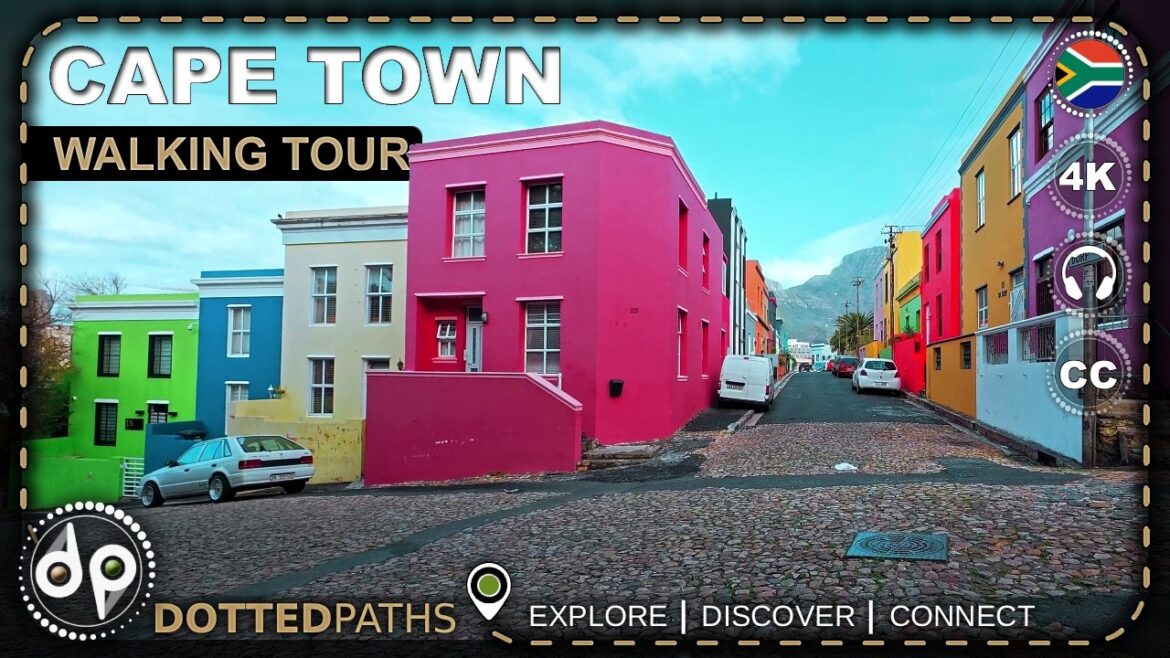 CAPE TOWN, South Africa 🇿🇦 | BO-KAAP Colourful Streets Walking Tour & History | 4K Binaural Audio CAPE TOWN, South Africa 🇿🇦 | BO-KAAP Colourful Streets Walking Tour & History | 4K Binaural Audio