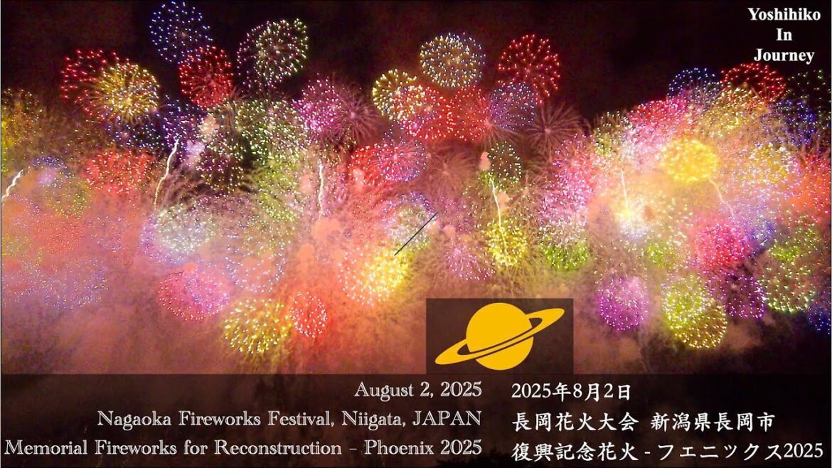 [Full] Beneath the Phoenix – Spectacular Nagaoka Fireworks Festival, Japan Summer / 2nd of Aug. 2025