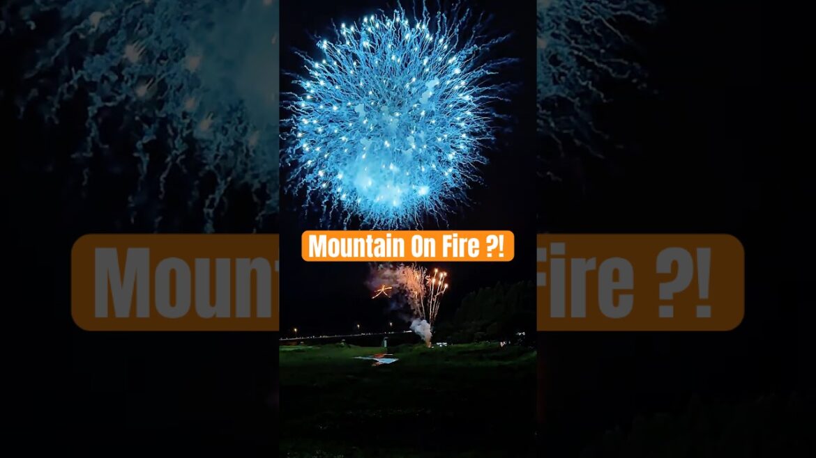 🔥 Japan’s GIANT ‘大’ Fire Mountain for Good Luck?! 😲 Only in Japan! 🇯🇵 #japaneseculture 🔥 Japan’s GIANT '大' Fire Mountain for Good Luck?! 😲 Only in Japan! 🇯🇵 #japaneseculture