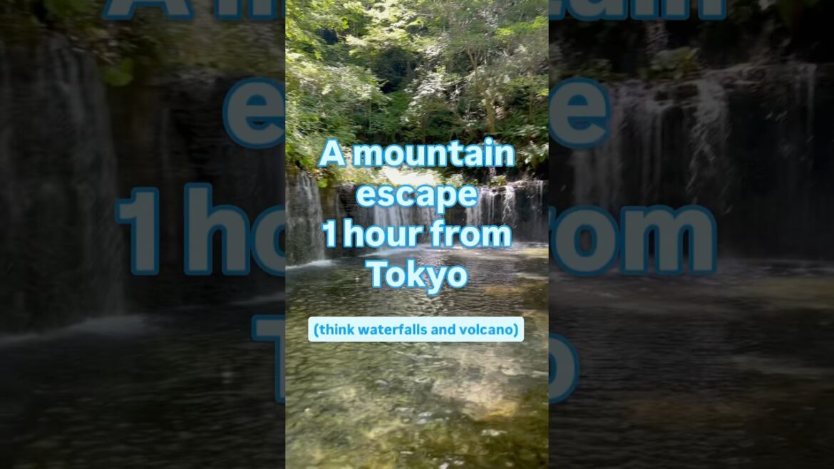 Karuizawa Day Trip from Tokyo 🚄 | Shiraito Waterfall & Onioshidashi Volcanic Park