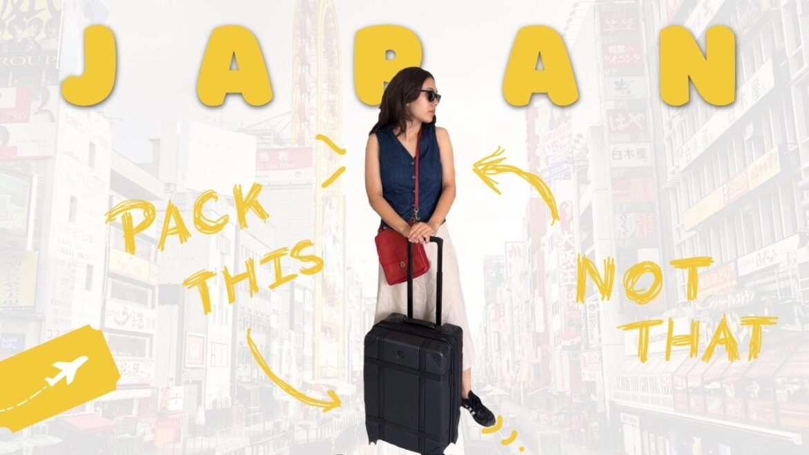 What I Wish I Packed for Japan (And What I Didn’t Need)