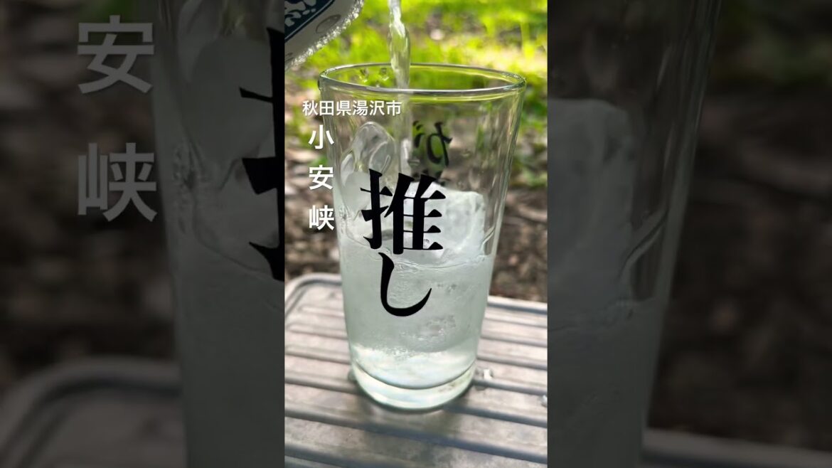 大人の夏休み。秋田県　小安峡大噴湯&とことん山キャンプ場⛺️♨️  本編も公開中。KANPAI🍻　#キャンプ #温泉 #アウトドア