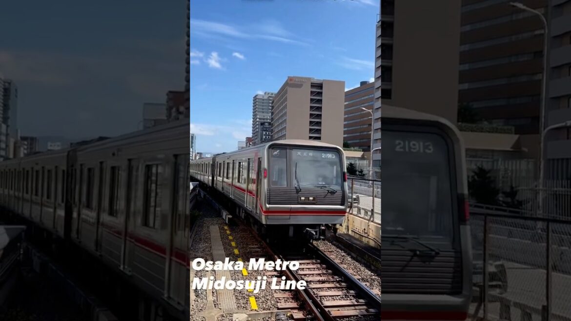 Japan Osaka Metro🇯🇵#travel #japantravel #asmr #youtube #train #youtubeshorts #fyp #osaka #trending