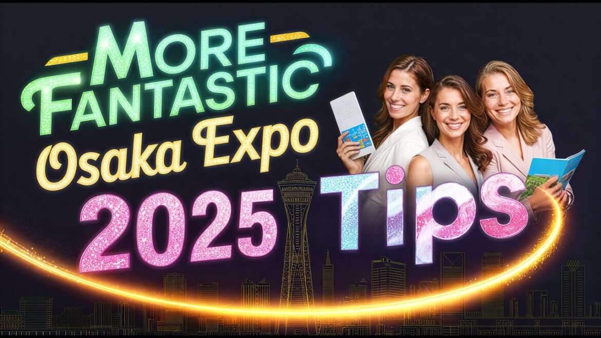 Survive Osaka Expo 2025 with these weird tips and hacks! πβ¨ Survive Osaka Expo 2025 with these weird tips and hacks! πβ¨
