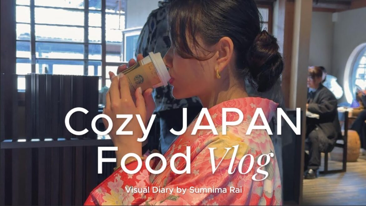 What I Ate in Osaka & Kyoto - My Soft, Comfort Food Vlog | A Page from My Diary